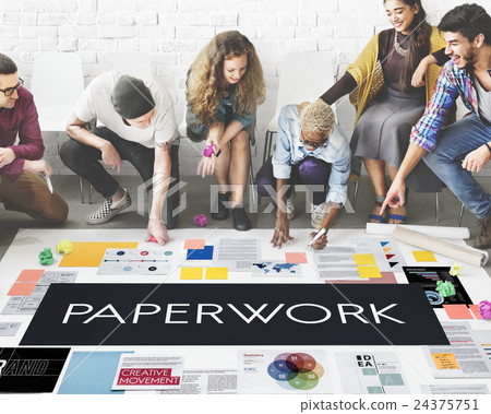 Document Marketing Strategy Business Concept 24375751