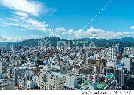 Sapporo TV tower Observatory on the south west view 24381777