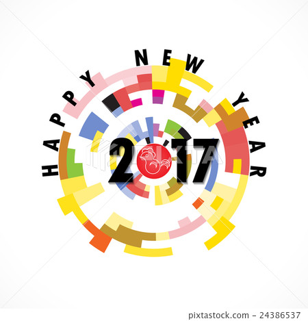 Creative circle abstract vector logo design Creative circle abstract vector logo design 24386537