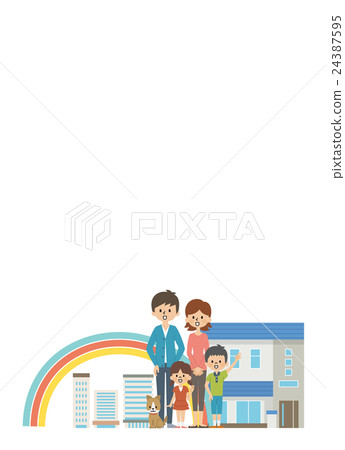 房屋和家庭[簡單人物系列] 24387595