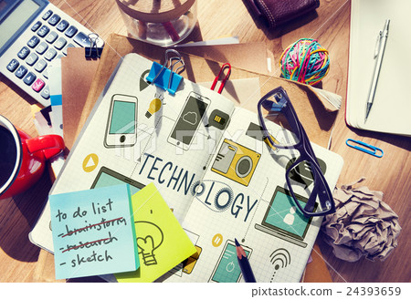 Technology Social Media Networking Online Digital Concept 24393659