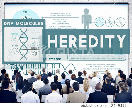 Heredity Biology Chromosome Molecular Science Concept 24393913