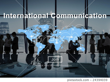 International Communication Connection Networking Website Concept 24394039