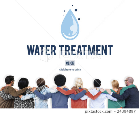 Water Treatment Clean Removal Sawage Sludge Concept 24394897