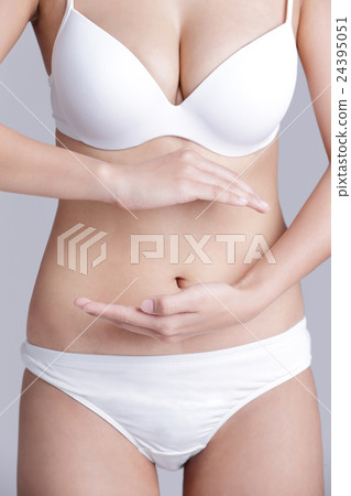 Beautiful slim body of woman Beautiful slim body of woman 24395051