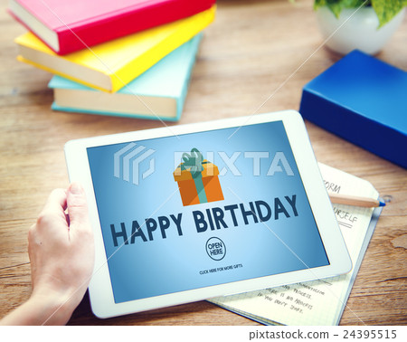 Happy Birthday Event Occasion Anniversary Concept 24395515