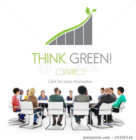 Think Green Conservation Ecology Environment Concept Think Green Conservation Ecology Environment Concept 24395516