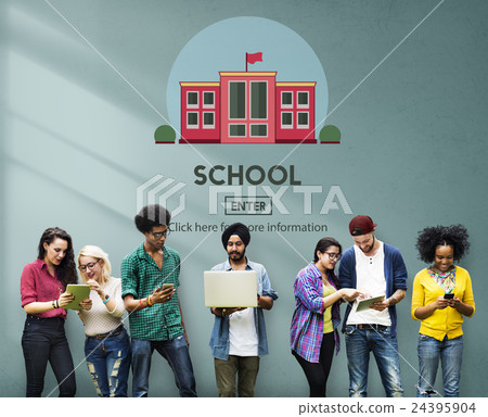 School Academy Education Graphics Concept 24395904