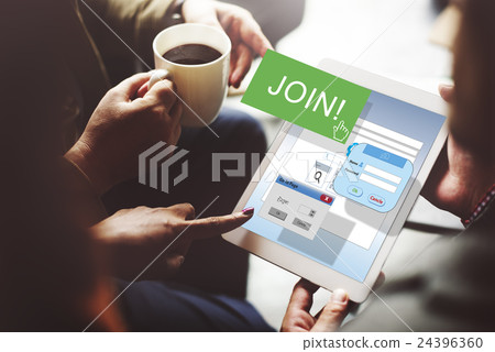 Join Apply Enter Membership Register List File Concept 24396360