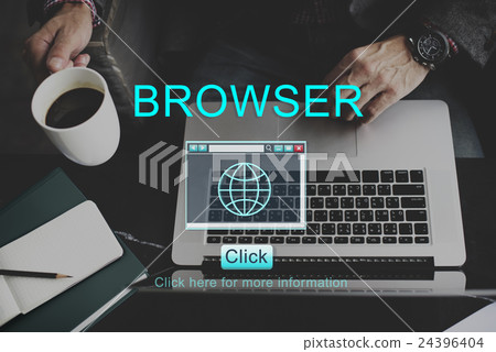 Browser Internet Technology Information Concept 24396404
