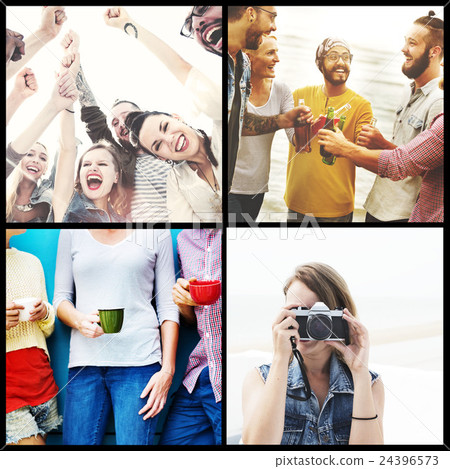 Lifestyle Leisure Vacation Friends Concept 24396573