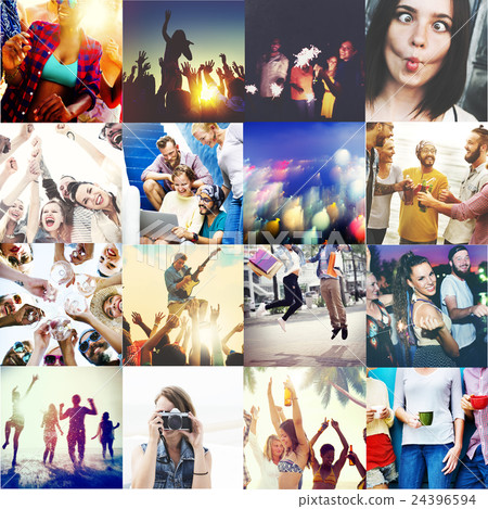 Celebrate Friend Gathering Happiness Relation Concept 24396594
