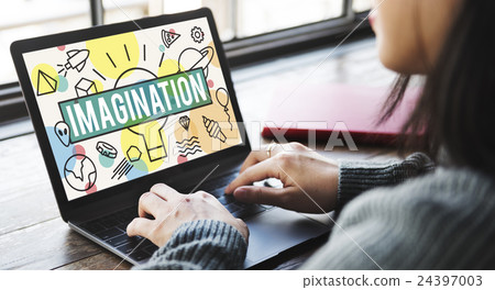 Imagine Vision Inspiration Creativity Dream Big Concept Imagine Vision Inspiration Creativity Dream Big Concept 24397003