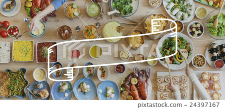 Brand Branding Logo Label Business Concept Brand Branding Logo Label Business Concept 24397167