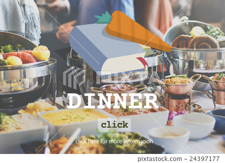 Dinner Diner Mene Food Concept 24397177