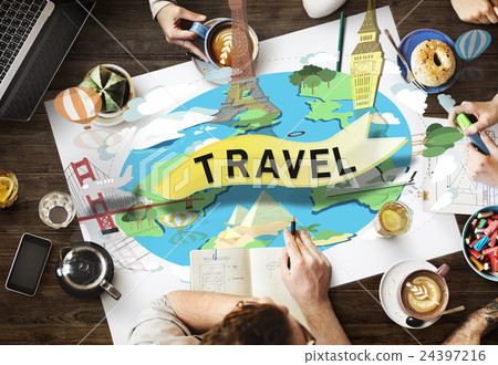 Travel Traveling Vacation Holiday Journey Adventure Concept 24397216