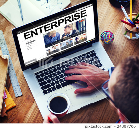 Enterprise Establishment Operation Franchise Firm Concept 24397700