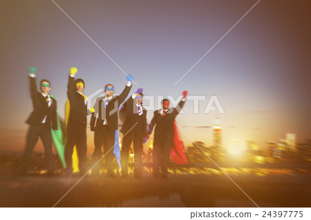 Superhero Businessmen Superhero Businessmen 24397775
