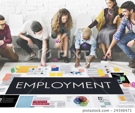 Employment Human Resources Hiring Concept 24398471