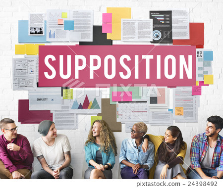 Supposition Prediction Logic Ideas Concept Supposition Prediction Logic Ideas Concept 24398492