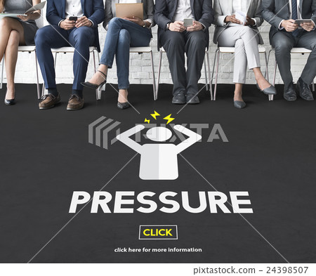 Pressure Afraid Nervous Panic Phobia Stressed Concept 24398507