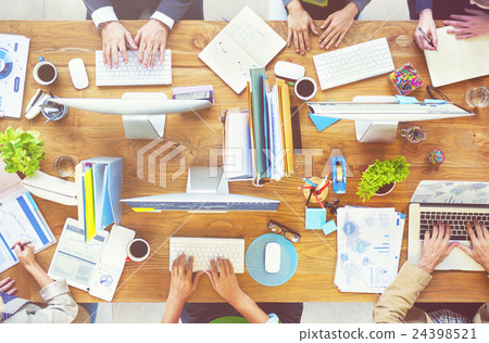 Business Corporation Organization Teamwork Concept 24398521