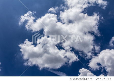 Material of flat cumulus cloud 24403947