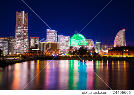 橫濱港未來夜景 橫濱港未來夜景 24406606