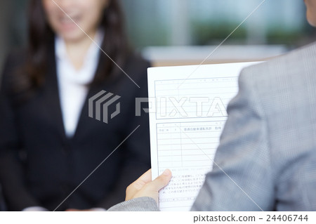 Job hunting interview image 24406744
