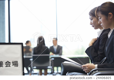 Job hunting interview image 24406805