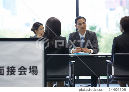 Job hunting interview image 24406806