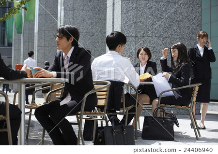 Stock Photo: person, freshmen, interview suit