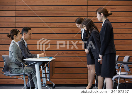 Job hunting interview image 24407267