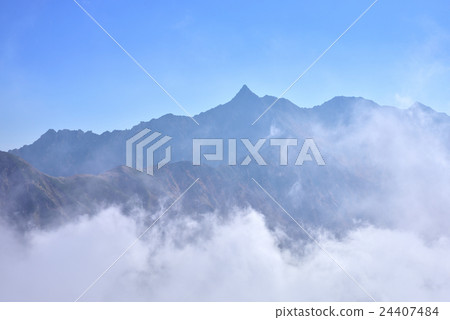 北阿爾卑斯山矛頭3,180米 24407484