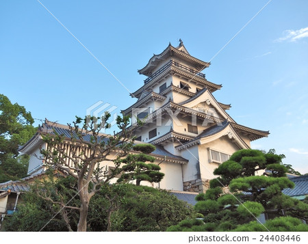 Imabari Castle in Ehime Prefecture, Japan. 24408446