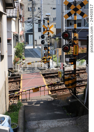 Railroad crossing Railroad crossing 24408917