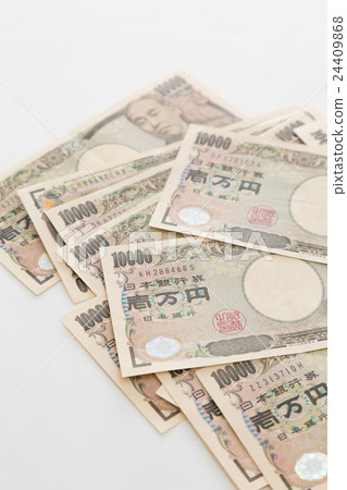 一萬日元鈔票白背 一萬日元鈔票白背 24409868