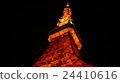 Night view of Tokyo Tower 24410616