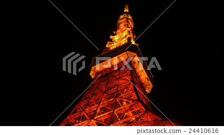 東京鐵塔夜視圖 東京鐵塔夜視圖 24410616