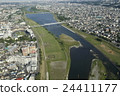 Aerial photograph of Tama River 24411177