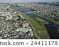 Aerial photograph of Tama River 24411178
