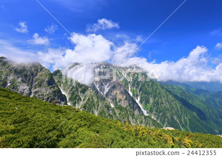 Northern Alps · Summer Hakuba Ridge Mountain Northern Alps · Summer Hakuba Ridge Mountain 24412355