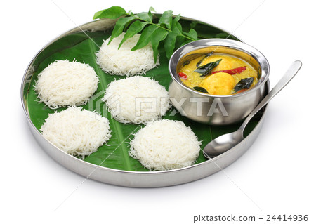 String hopper and egg curry 24414936
