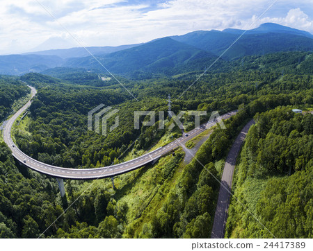 中山山口（航空照片+全景） 24417389