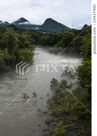 A river which rose with a typhoon A river which rose with a typhoon 24417400