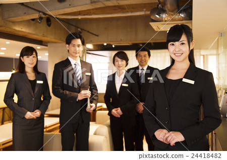 Hotel Man Concierge Hospitality hotel Business lobby Hospitality service 24418482