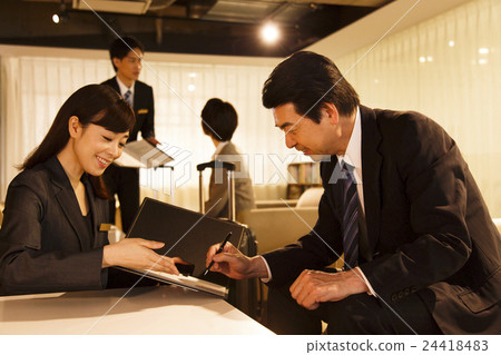 Hotel Man Concierge Hospitality hotel Business lobby Hospitality service Hotel Man Concierge Hospitality hotel Business lobby Hospitality service 24418483
