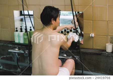 天溫泉 溫泉 男人 24419708