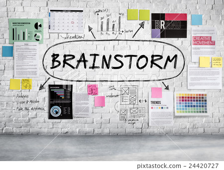 Brainstorm Inspiration Ideas Analysis Concept 24420727