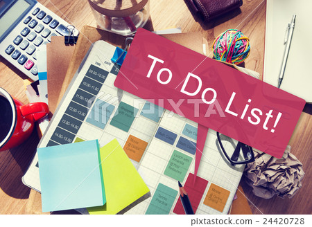 To Do List Memo Task Reminder Ideas Note Concept 24420728